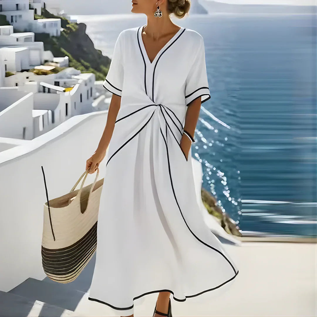 Athena - Robe Élégante Flatteuse