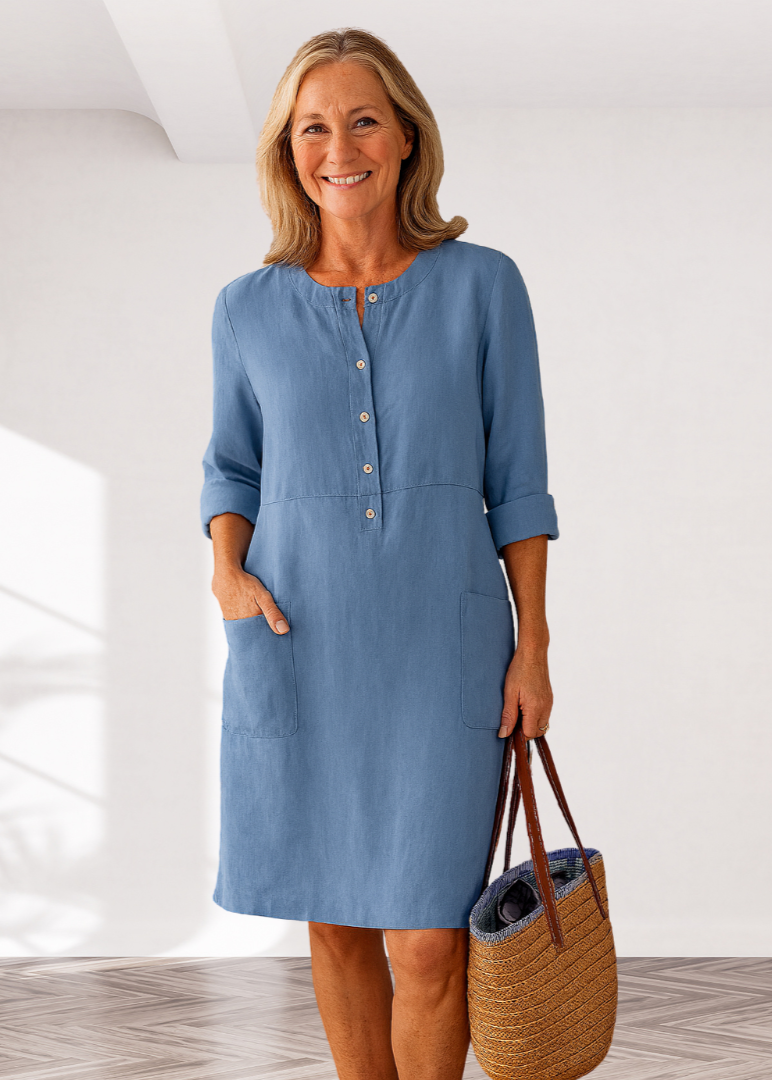 EVI | Robe décontractée pour femmes avec coupe décontractée et look intemporel pour tous les jours