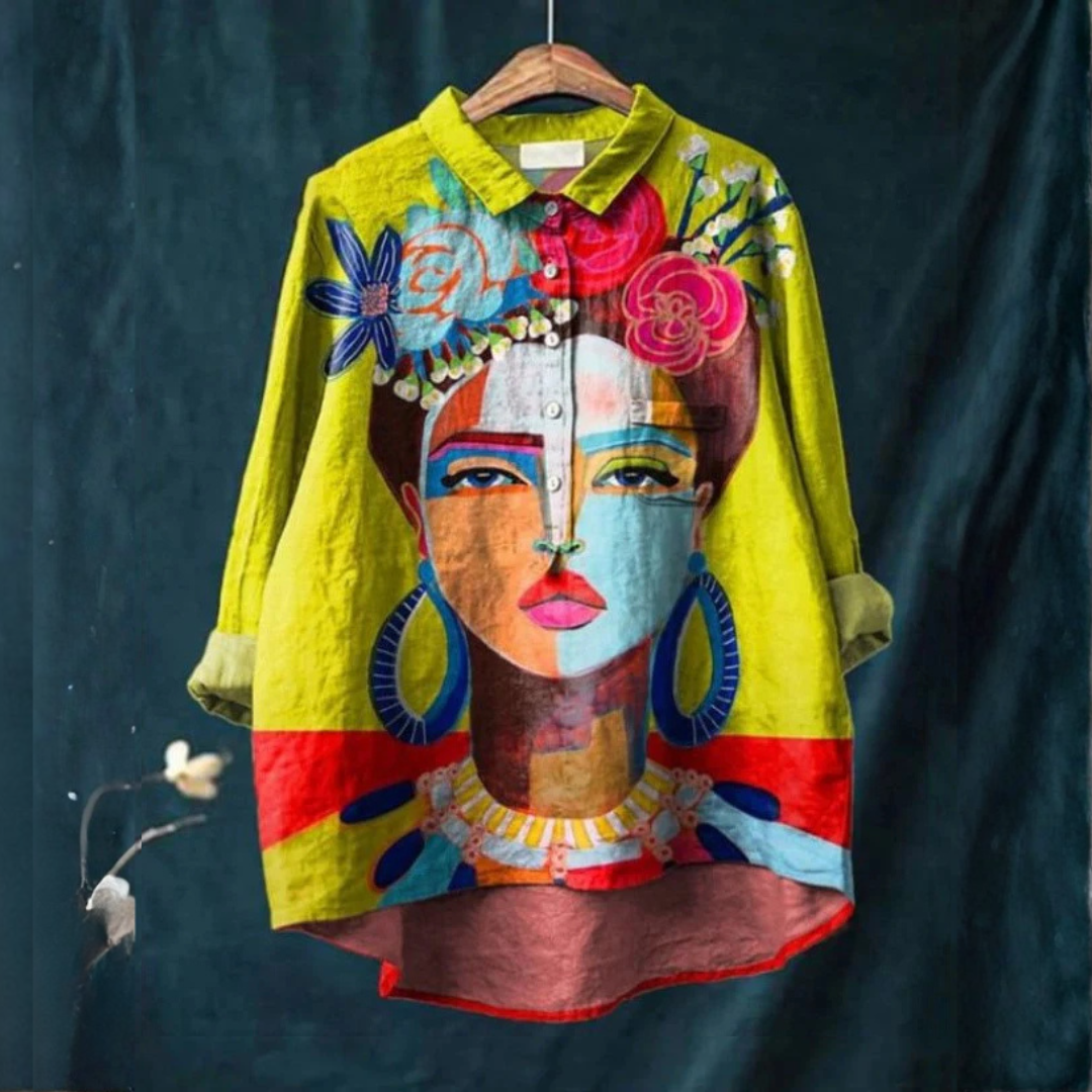 Elin™ | T-shirt Portrait Artistique