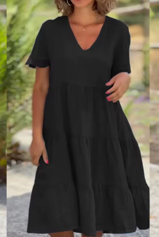 SOFIA | Robe d'été légère avec coupe fluide et style décontracté élégant