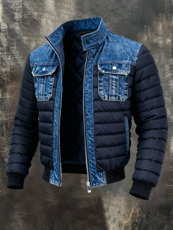 ENZO | Veste en Jean Vintage