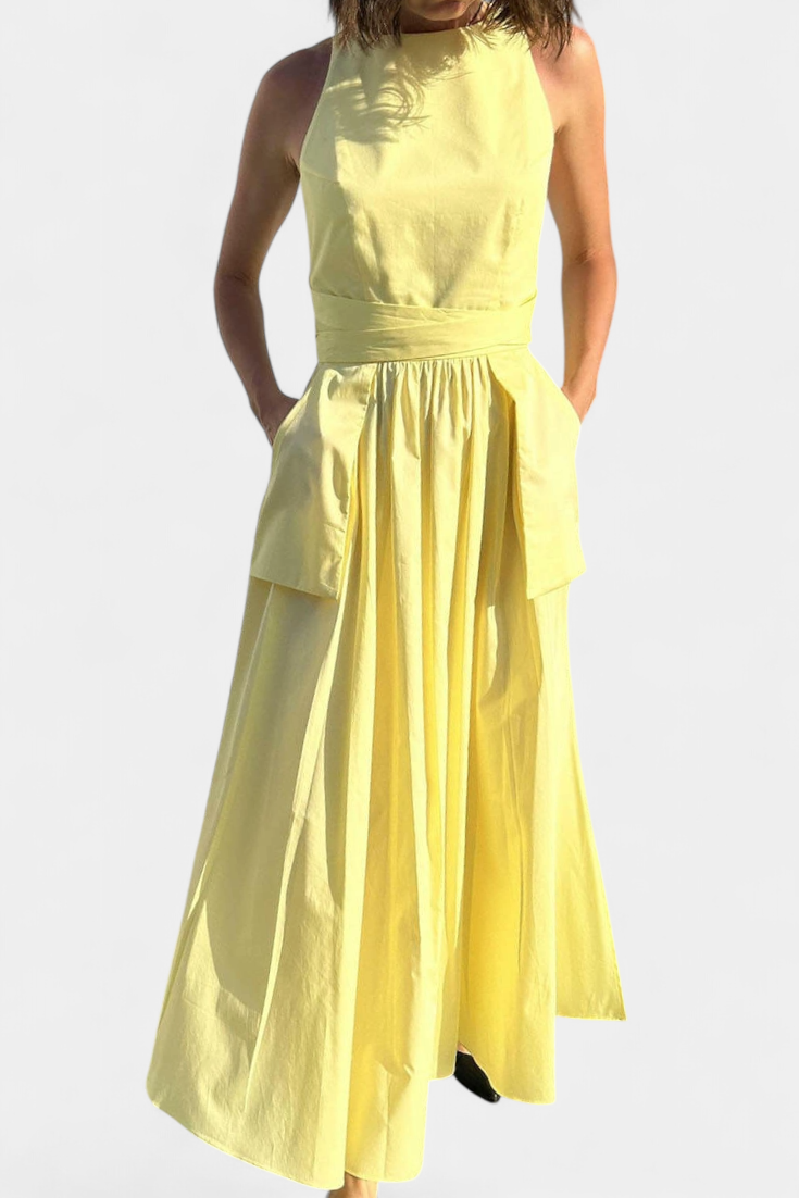 SERENA | Robe Longue avec Bretelles Ajustables pour un Style Romantique et un Confort Estival