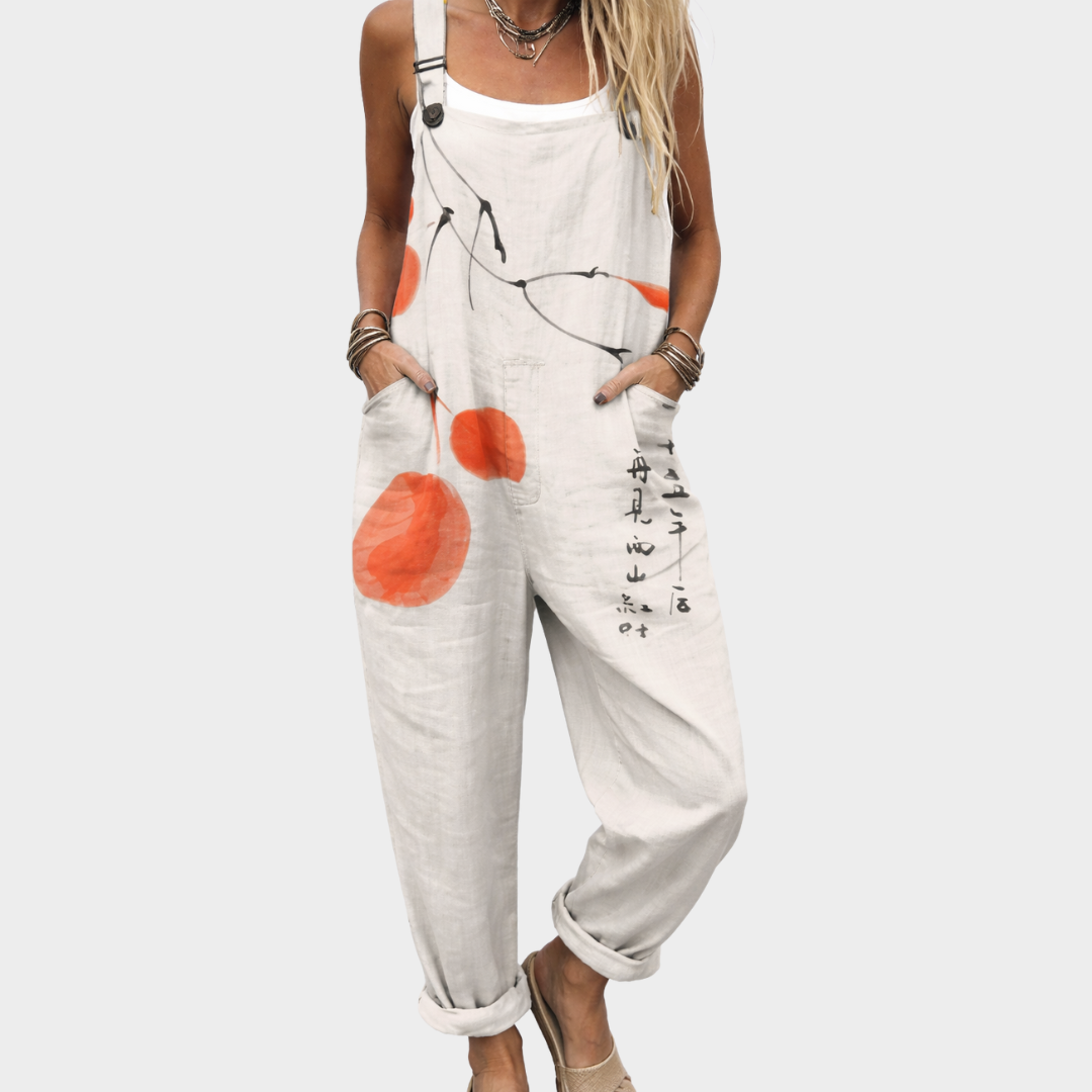 Combi-pantalon imprimée