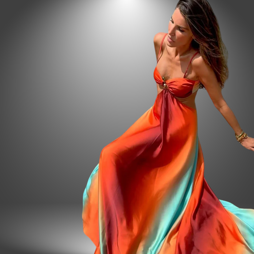 Solea | Robe Longue Élégante et Fraîche