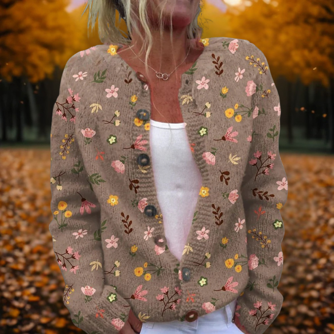 Nori™ | Gilet en maille à imprimé