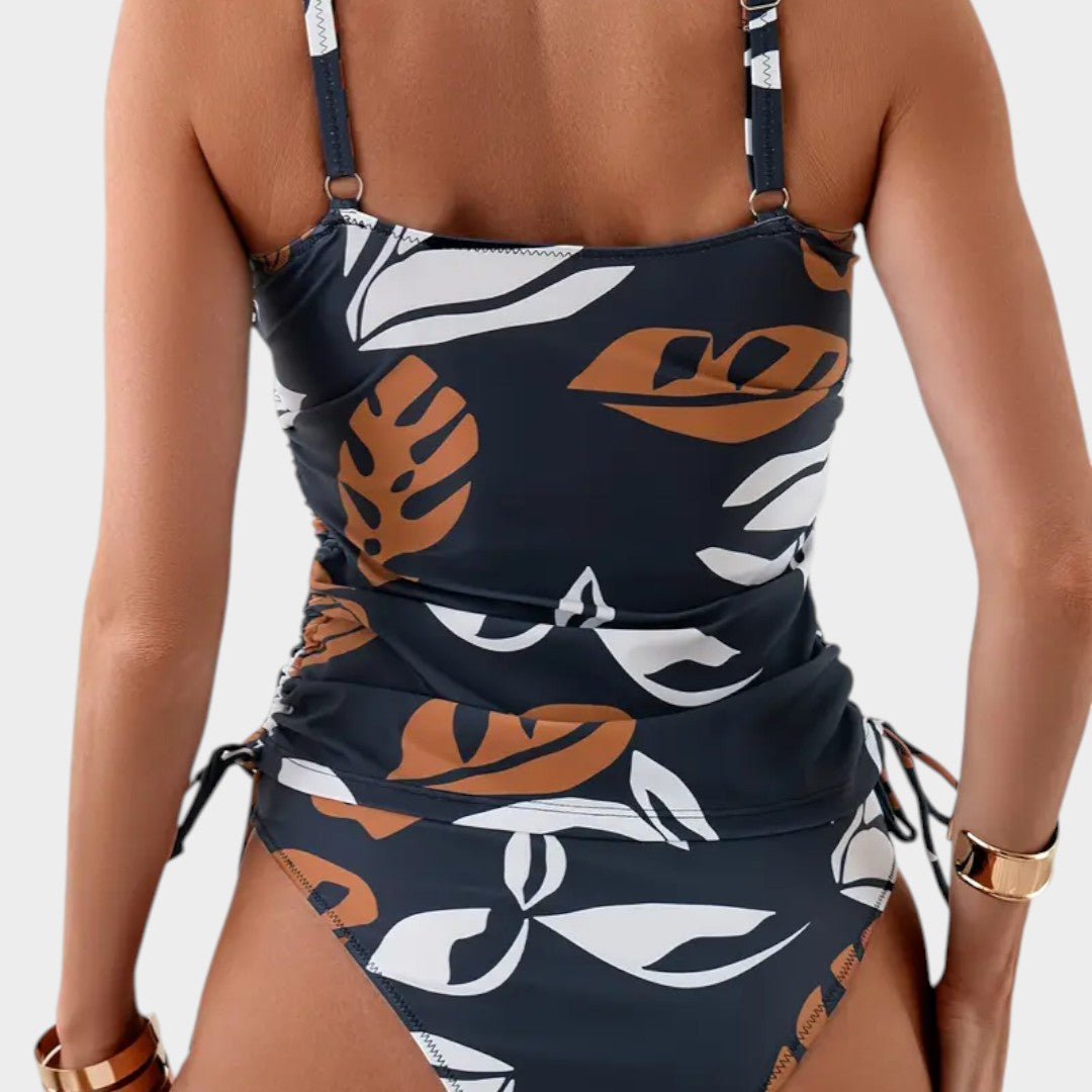 Carmen™ | Bikini à imprimé tropical de feuilles