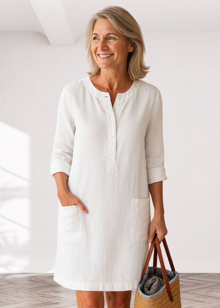 EVI | Robe décontractée pour femmes avec coupe décontractée et look intemporel pour tous les jours
