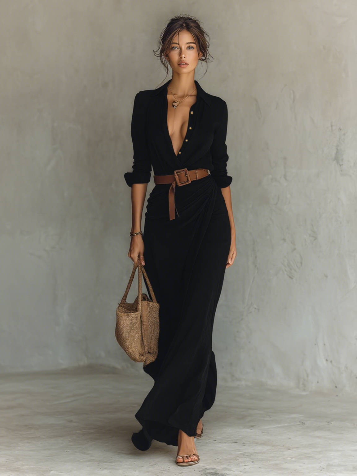 Léa™ | Robe longue décontractée
