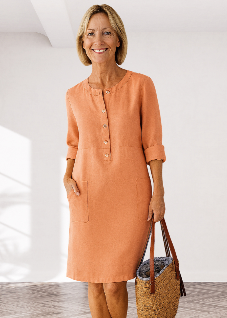 EVI | Robe décontractée pour femmes avec coupe décontractée et look intemporel pour tous les jours