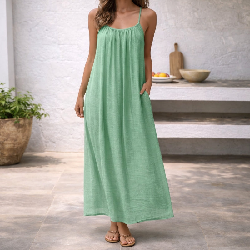 ISLA | Robe Maxi Aérée avec Taille Ajustable pour un Ajustement Parfait