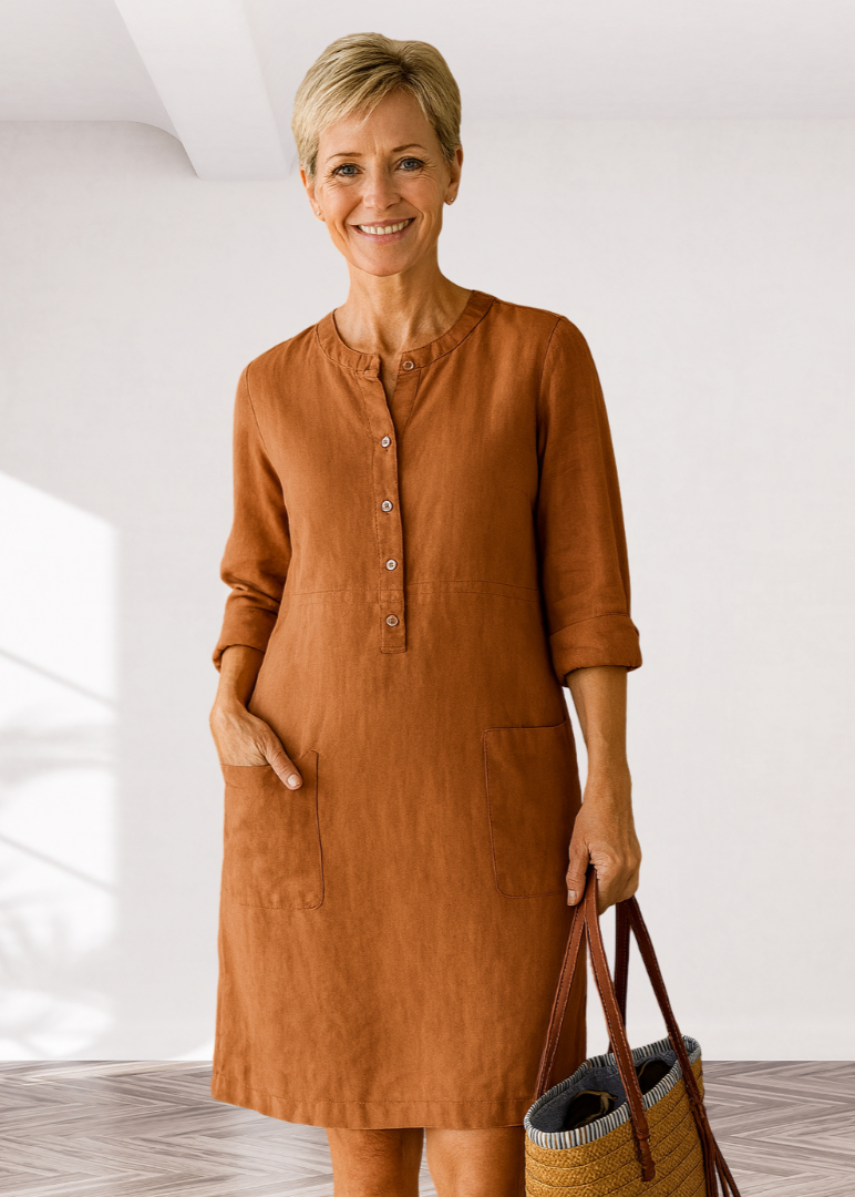 EVI | Robe décontractée pour femmes avec coupe décontractée et look intemporel pour tous les jours