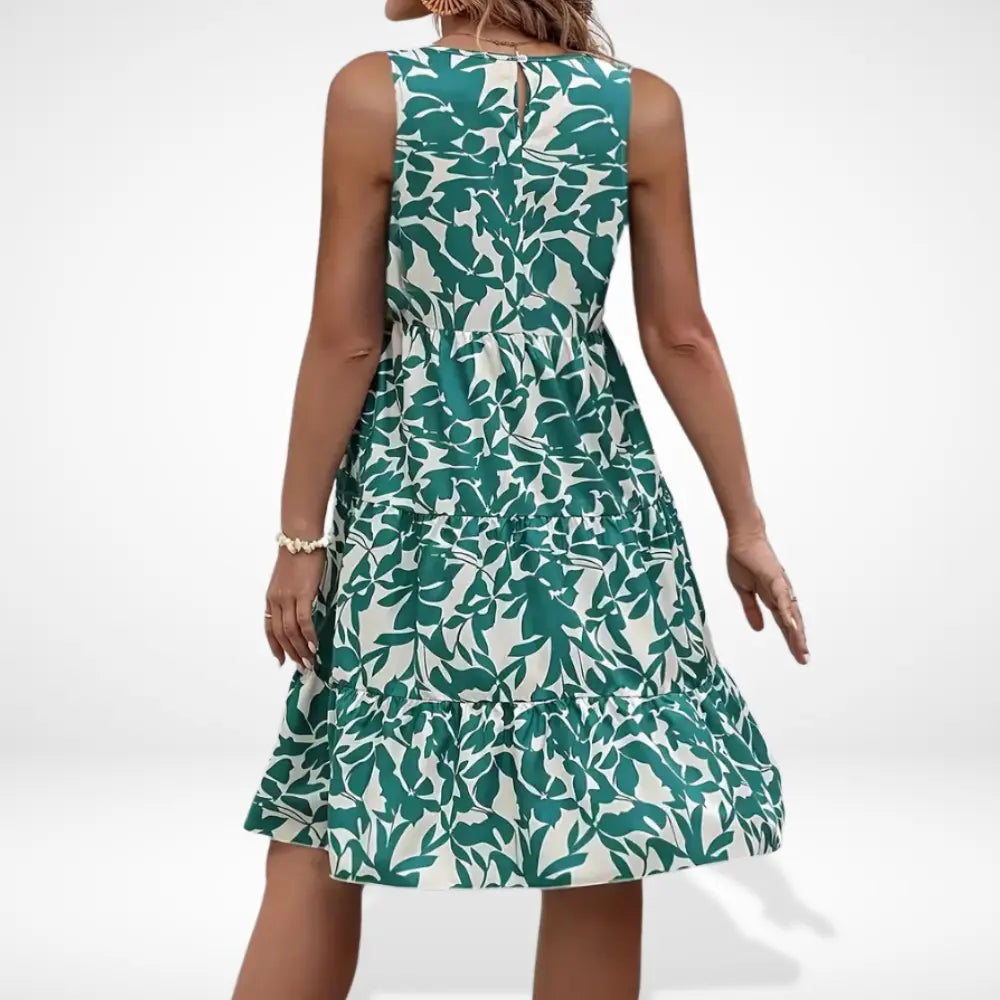 Kari | Robe d'été fluide à motifs