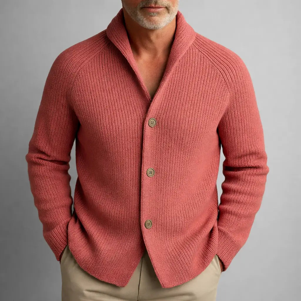 JAVI | Cardigan léger en tricot avec boutons