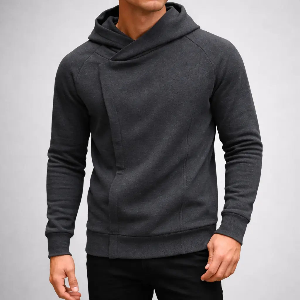 OTTO | Sweat à Capuche Zippé Croisé