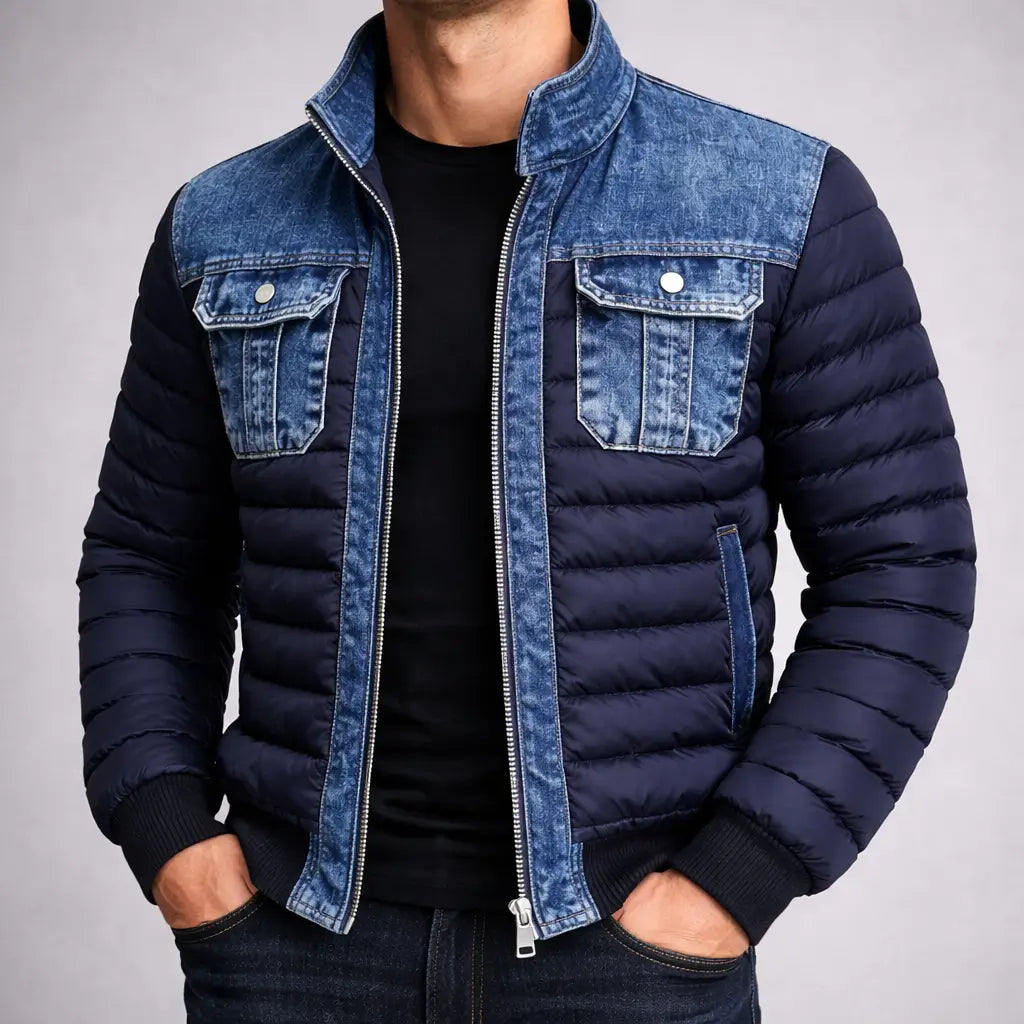 ENZO | Veste en Jean Vintage