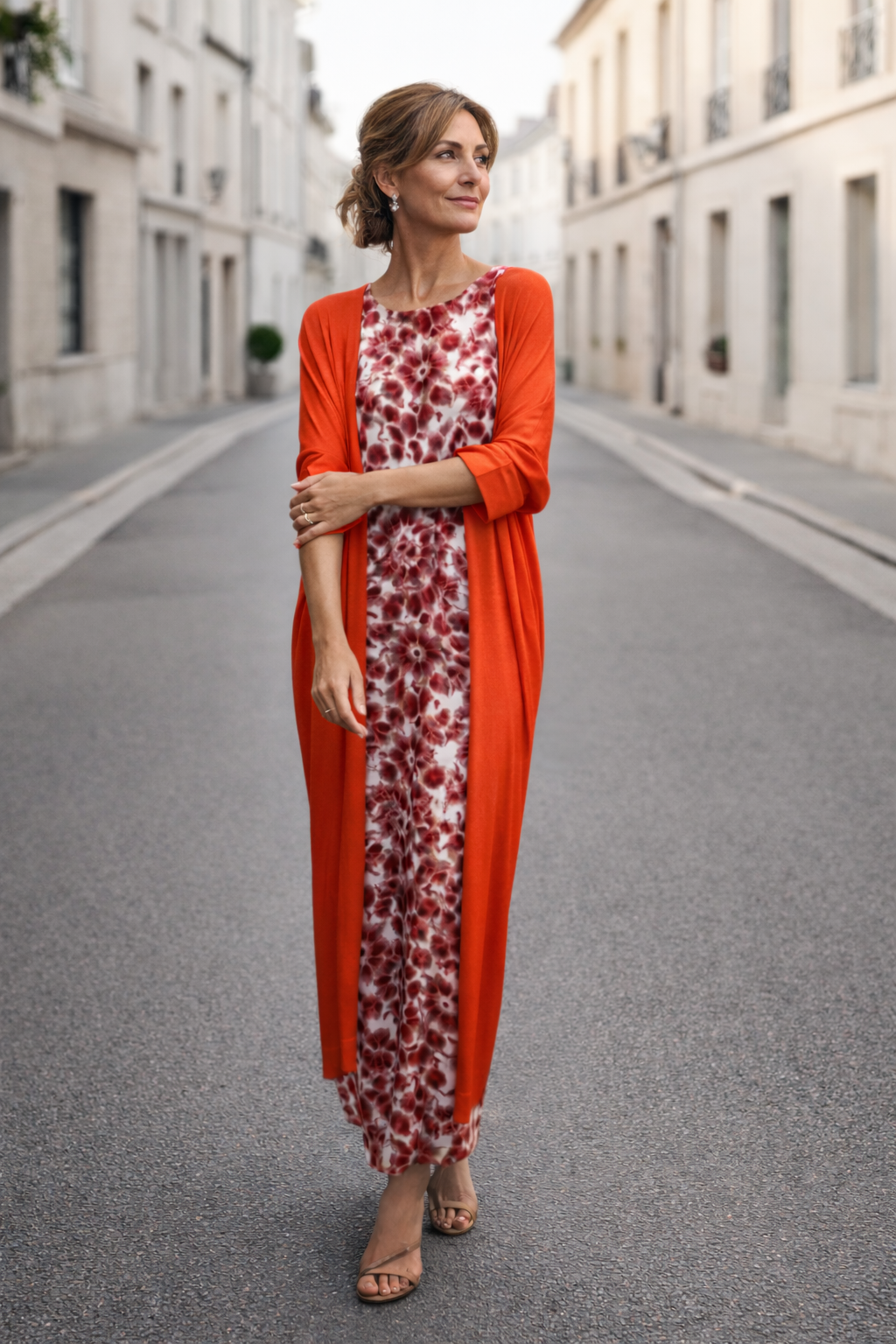 Nuemi™ | Robe élégante avec gilet