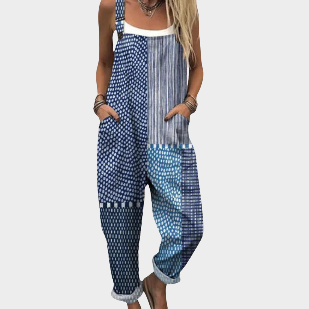 Combi-pantalon imprimée