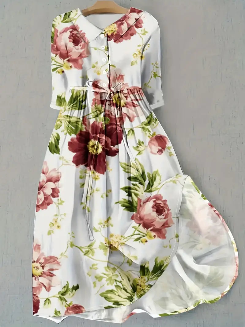 Margot | Robe florale élégante