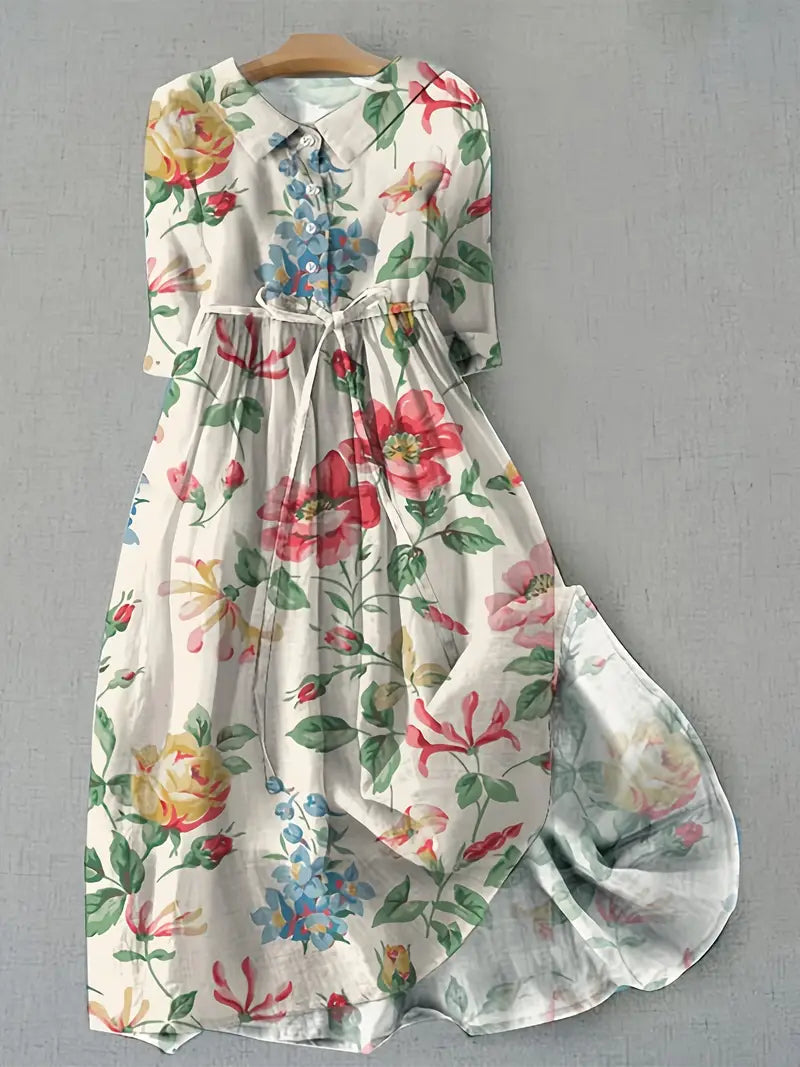Isabelle | Robe Florale Classique