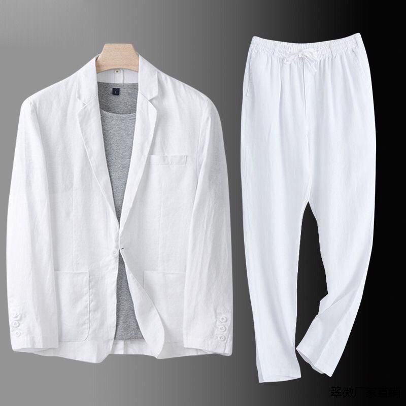 Luco™ | Costume en lin premium à coupe classique