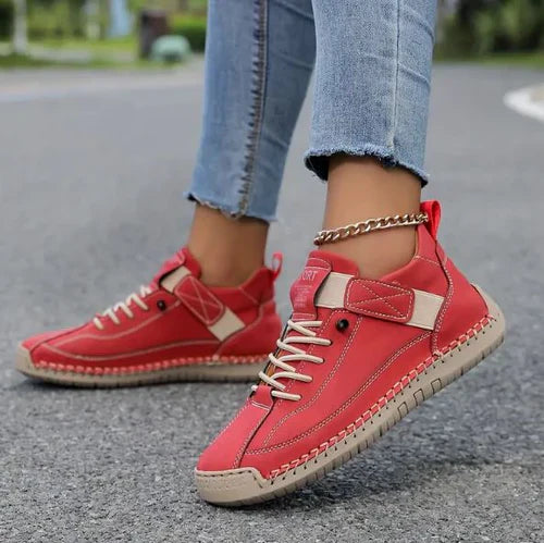 Gisela - Chaussures confortables effet peau