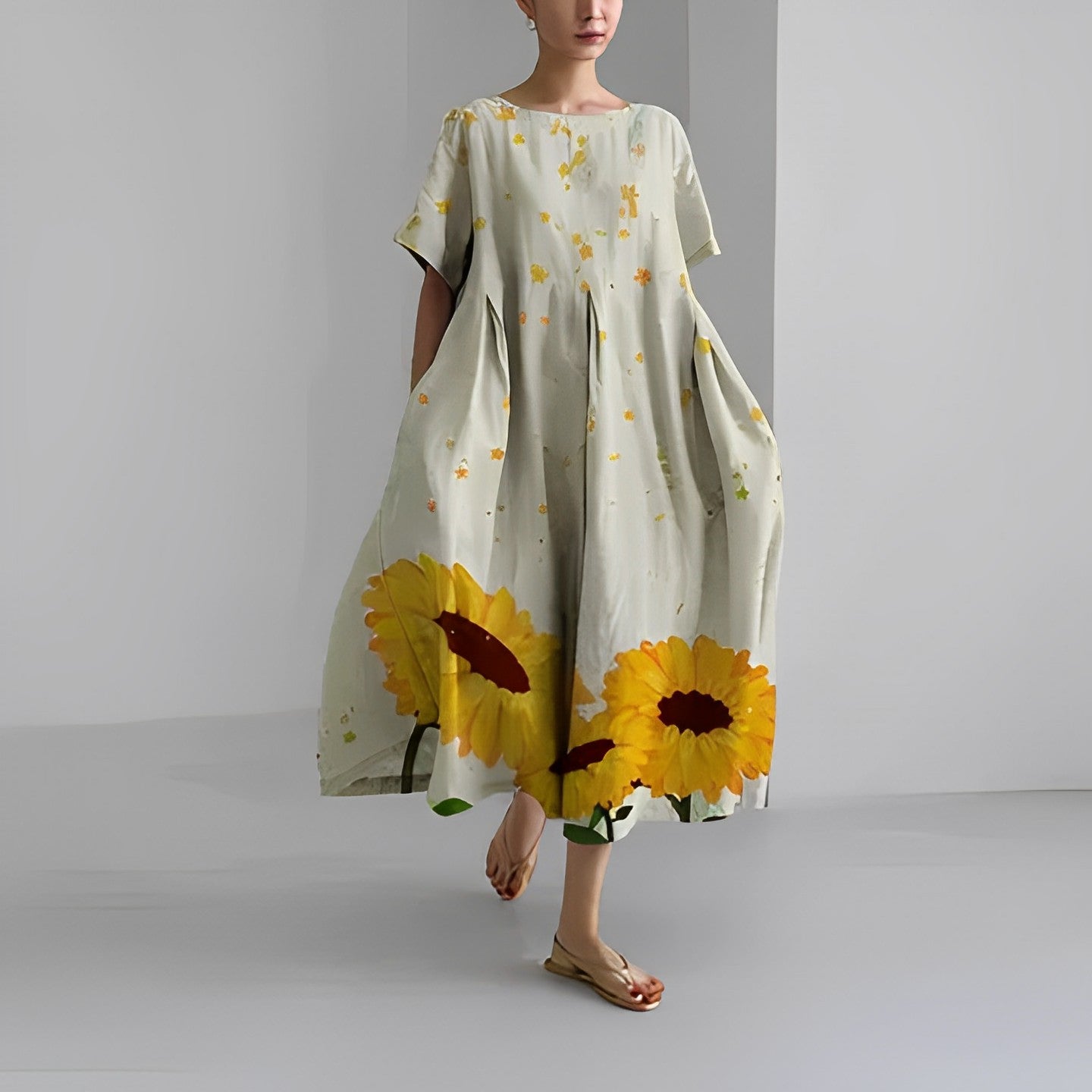 CÉLESTINE | Robe Fleur Bohème pour un Style Naturel et Romantique