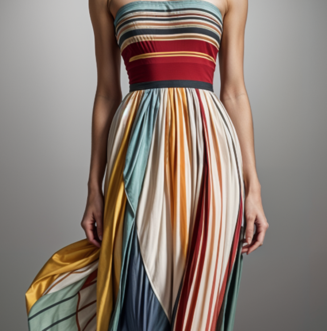Asie | Robe Longue Élégante et Confortable