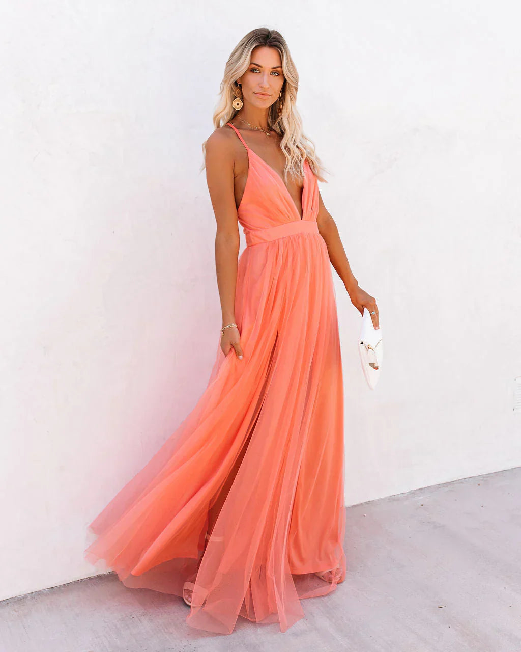Patrec | Robe femme élégante maxi robe