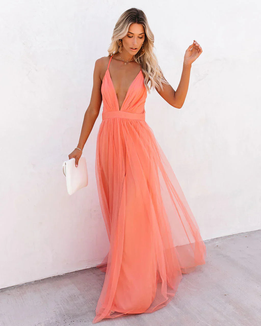 Patrec | Robe femme élégante maxi robe