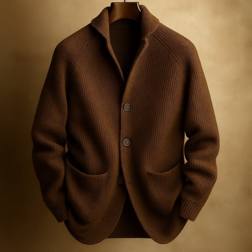 JAVI | Cardigan léger en tricot avec boutons