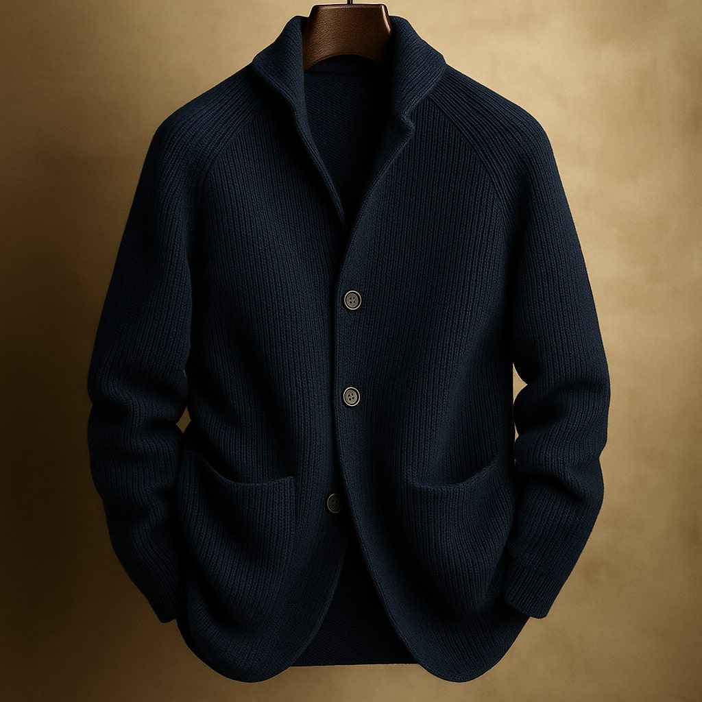 JAVI | Cardigan léger en tricot avec boutons