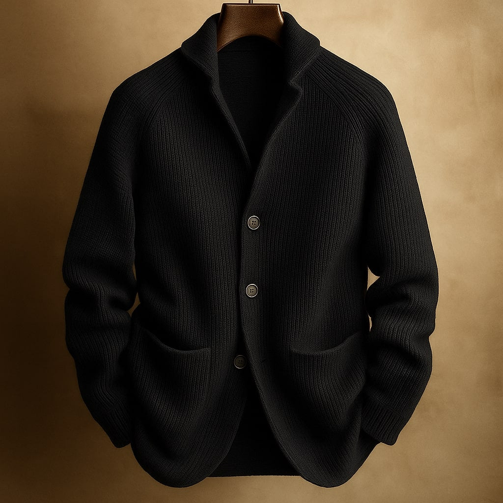JAVI | Cardigan léger en tricot avec boutons