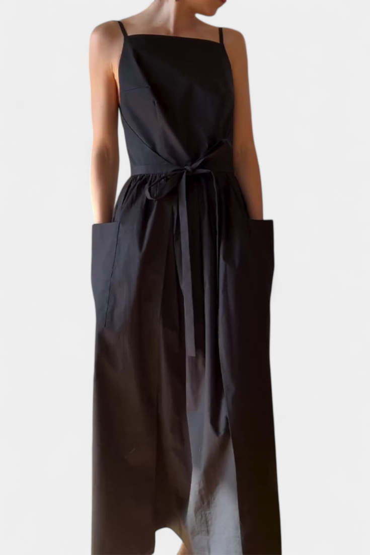 SERENA | Robe Longue avec Bretelles Ajustables pour un Style Romantique et un Confort Estival