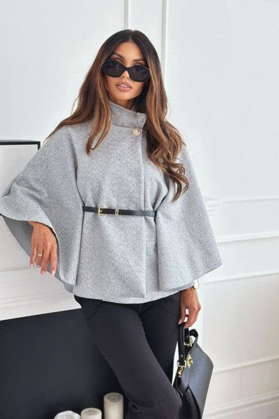 Amira™  | Manteau Cape Ceinturé