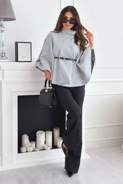 Amira™  | Manteau Cape Ceinturé