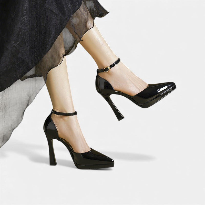 Evette™ | Talons en Cuir