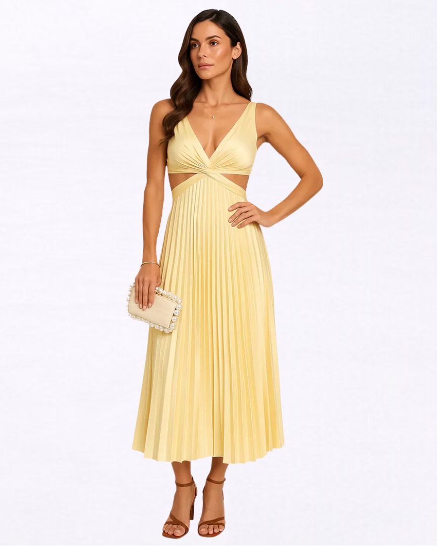 Lola | Robe plissée pour toutes les occasions