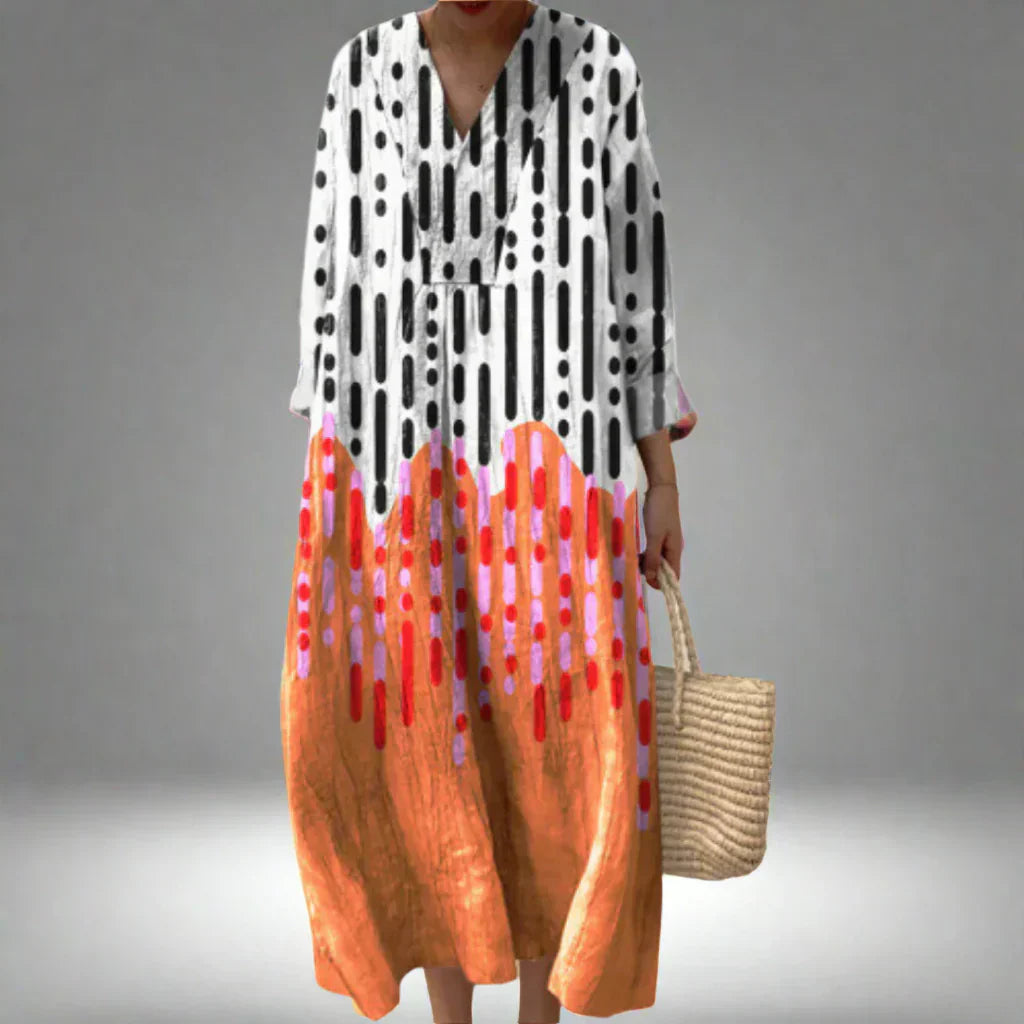 Lily™ | Robe tunique géométrique