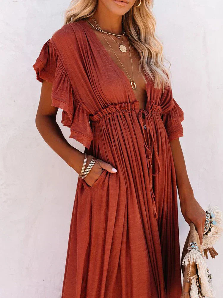 Robe décontractée Boho