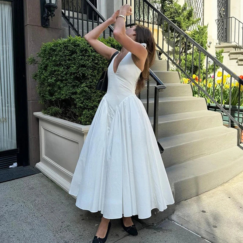 Adelina™ | Robe maxi épurée