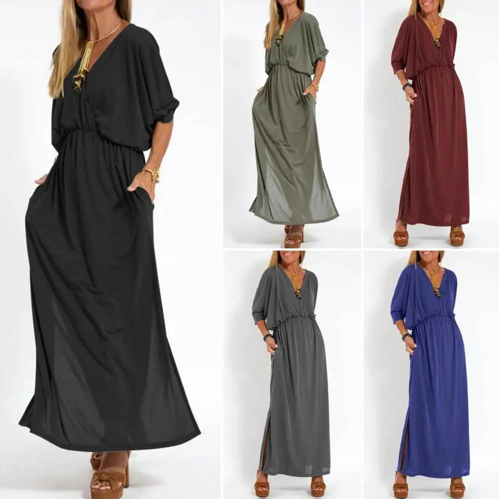 ISABELLA | Robe Longue Flottante au Style Unique pour Toutes les Occasions