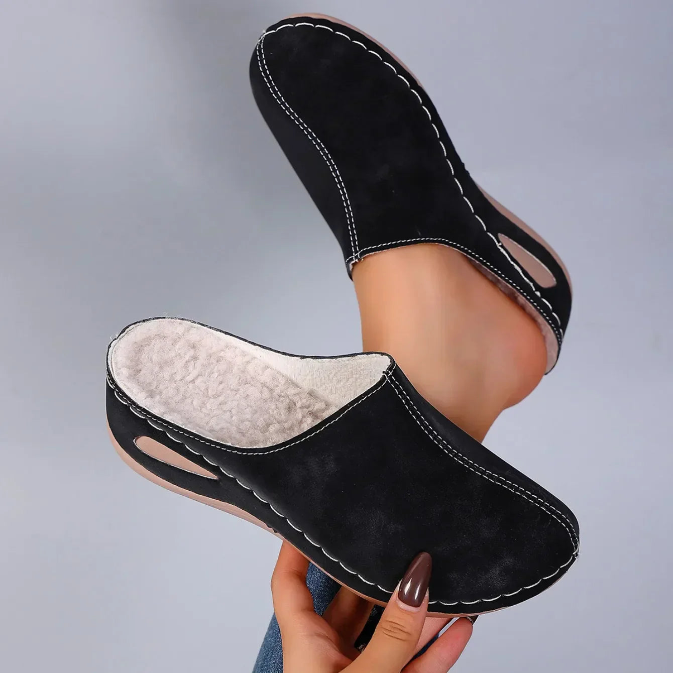 Elisa - Chaussures chaudes et confortables