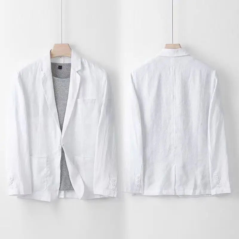 Luco™ | Costume en lin premium à coupe classique