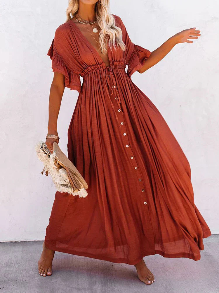 Robe décontractée Boho