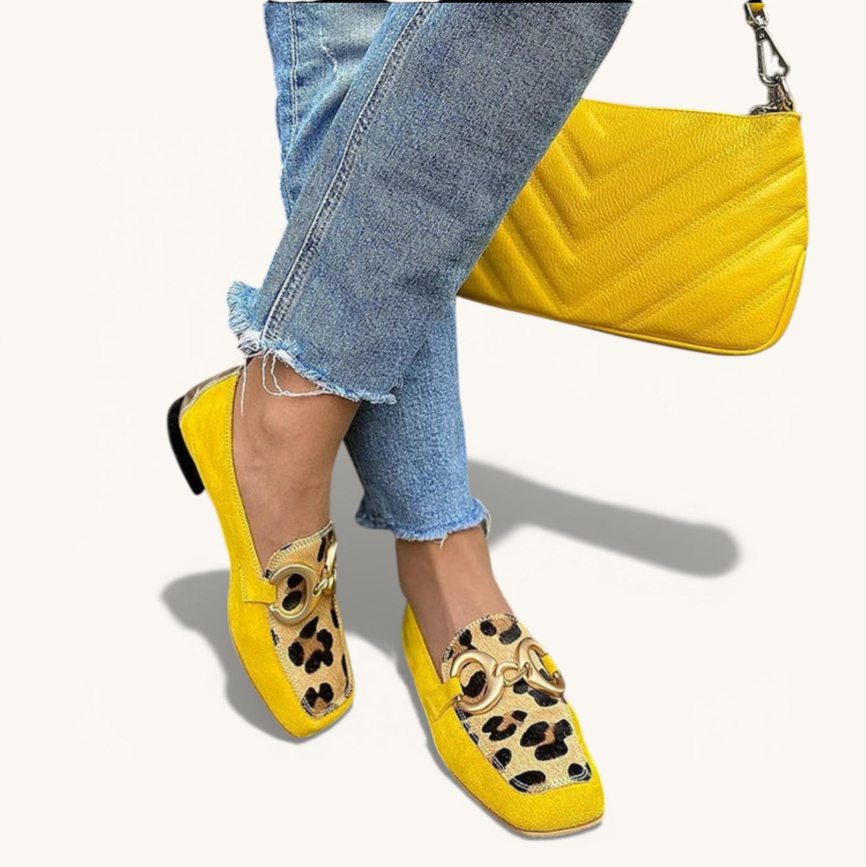 Stelle™ | Mocassins à imprimé animalier