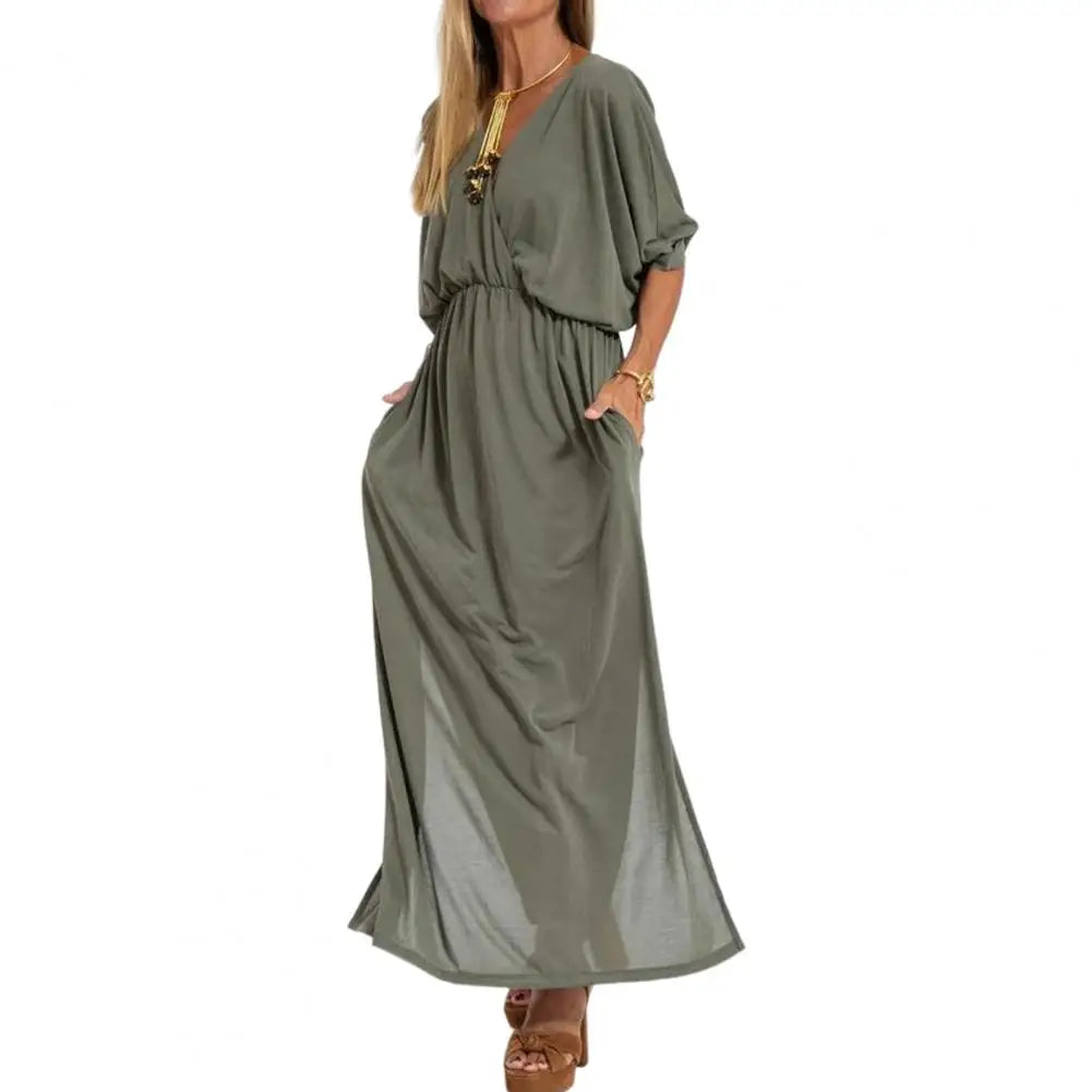 ISABELLA | Robe Longue Flottante au Style Unique pour Toutes les Occasions