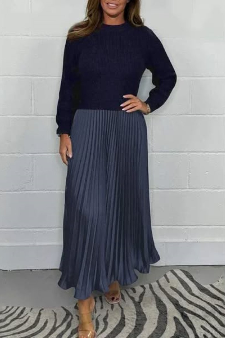 Merel | Robe Maxi Féminine Confort et Style Élégant pour un Look Quotidien Raffiné