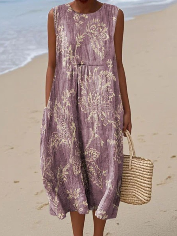 Mia™ | Robe midi florale