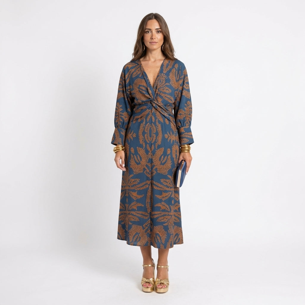 Selma | Robe femme élégante midi