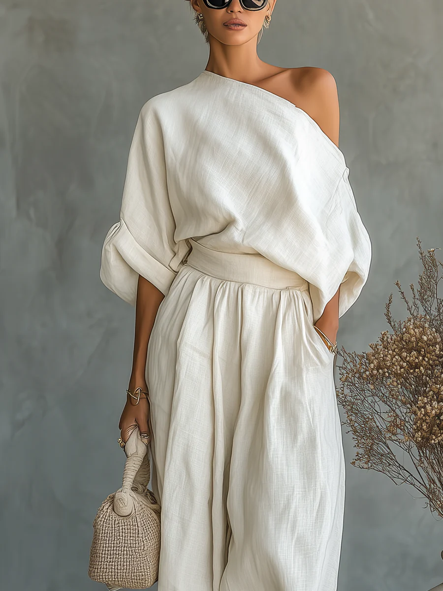 Mila™ || Ensemble 2 pièces à épaules dénudées